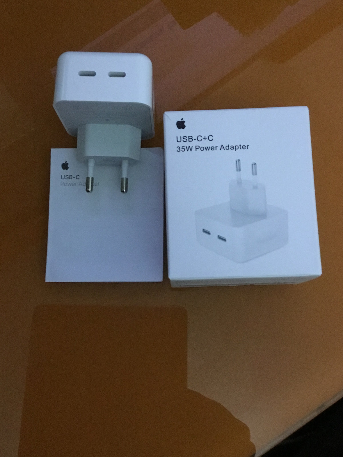 Cargador Apple 35W USB-C Doble Puerto Original Apple, carga ultra rapida