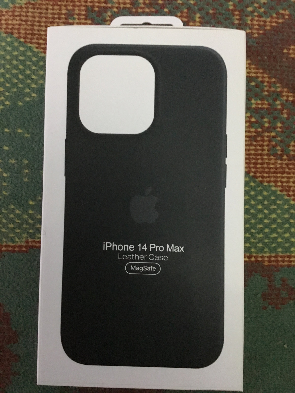 Coque Apple en cuir premium MagSafe pour iPhone 14 Pro Max - Originale et Élégante