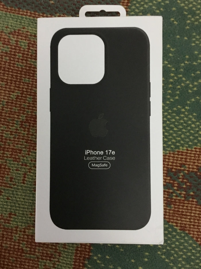 Coque en cuir premium MagSafe pour iPhone 17e - Originale et Élégante