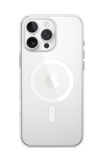 Original Apple Clear Case für iPhone 16 Pro Max mit MagSafe - Transparentes Schutzhülle