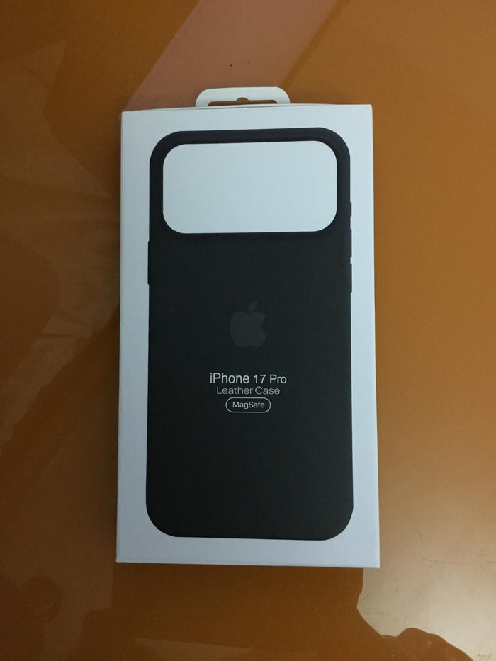 Coque en cuir premium MagSafe pour iPhone 17 Pro  - Originale et Élégante