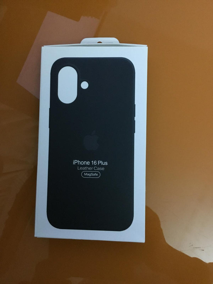 Coque Apple en cuir premium MagSafe pour iPhone 15 Plus - Originale et Élégante
